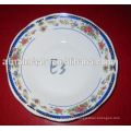 beautiful round porcelain plate